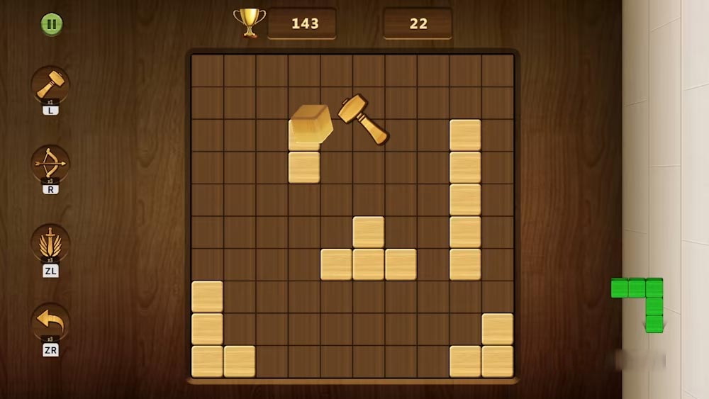图片[1]-[Switch游戏]木块：经典休闲益智游戏 Wood Cube Block: Classic Casual Puzzle-梦境潮玩