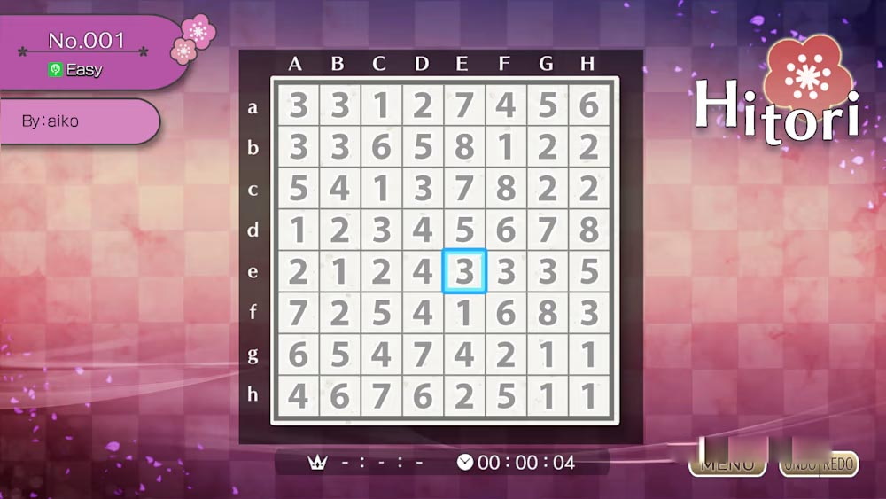 图片[1]-[Switch游戏]Puzzle by Nikoli S Hitori-梦境潮玩
