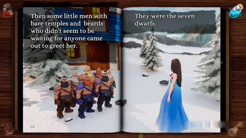 图片[1]-[Switch游戏]白雪公主：互动书 Snow White: Interactive Book-梦境潮玩