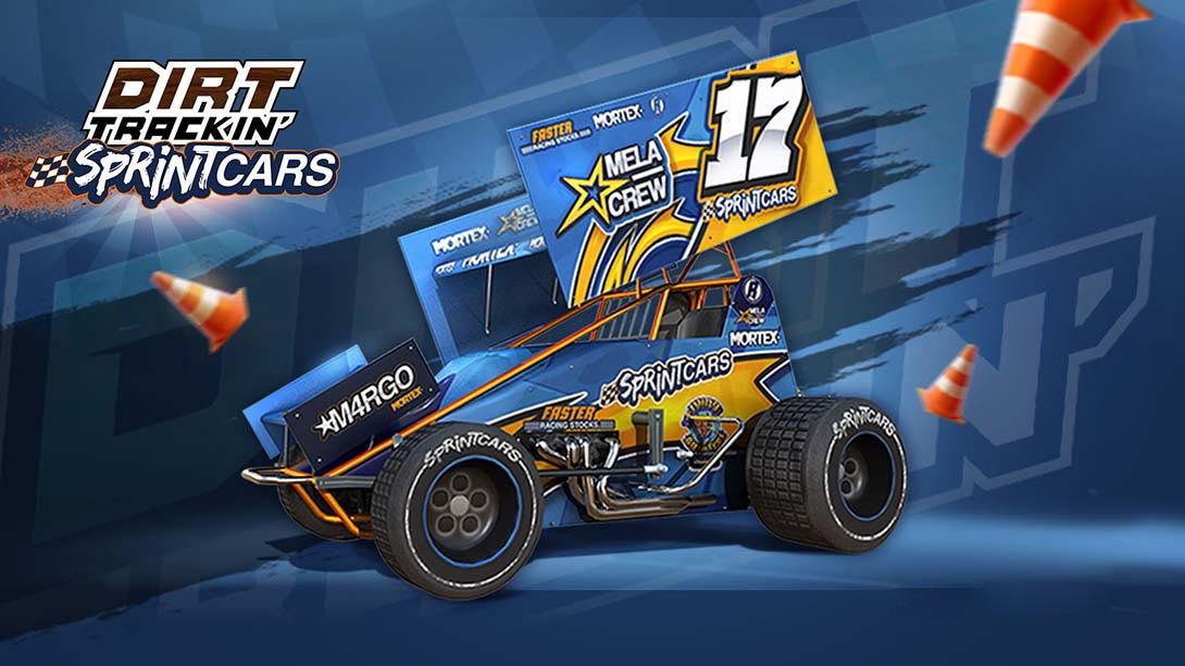 [Switch游戏]沙尘追踪：汽车冲刺 Dirt Trackin Sprint Cars-梦境潮玩
