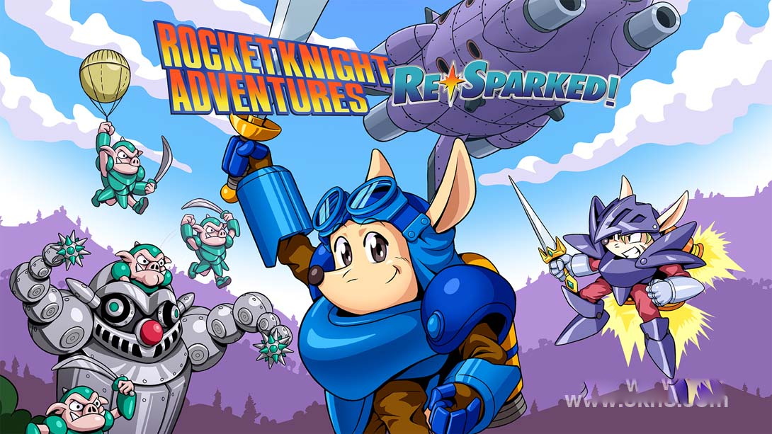 [Switch游戏]火箭骑士历险记:重闪合集 .Rocket Knight Adventures: Re-Sparked!-梦境潮玩