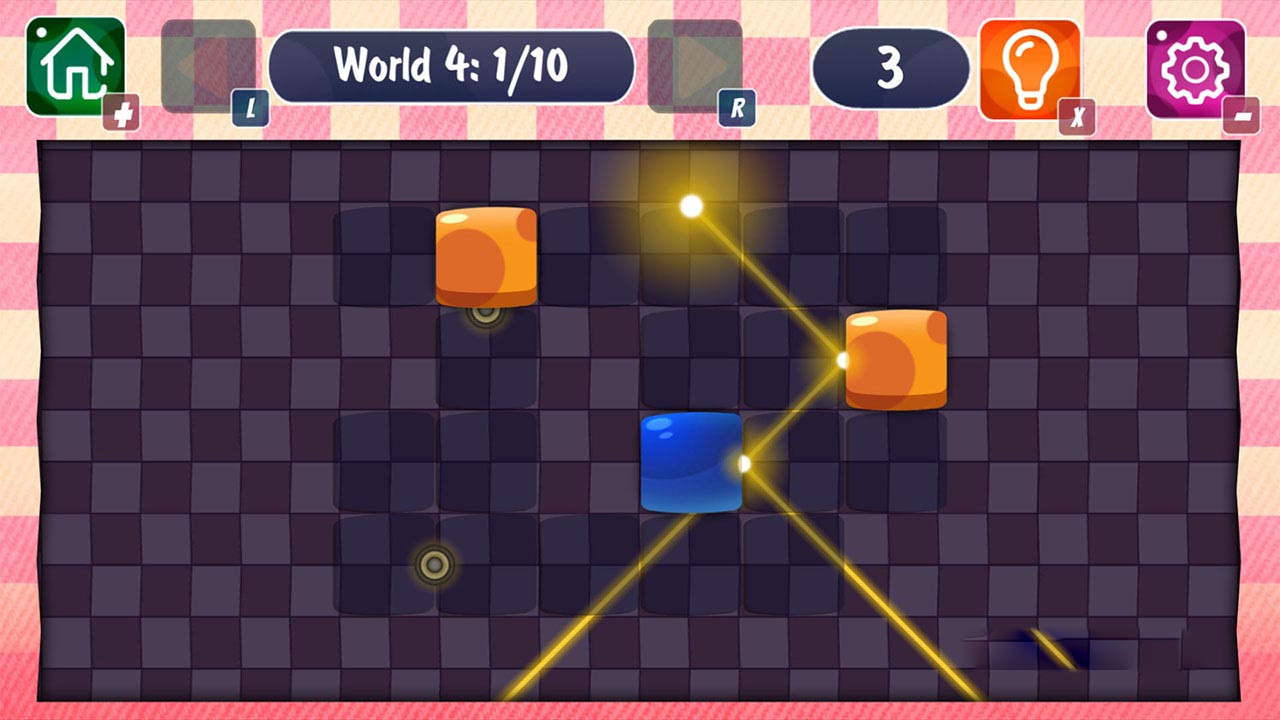 图片[1]-[Switch游戏]激光大脑拼图:经典逻辑街机 Laser Brain Puzzle: Classic Logic Arcade-梦境潮玩