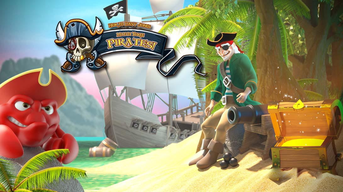 [Switch游戏]三消海盗：戴维琼斯的继承人 Match Three: Pirates! Heir to Davy J…-梦境潮玩