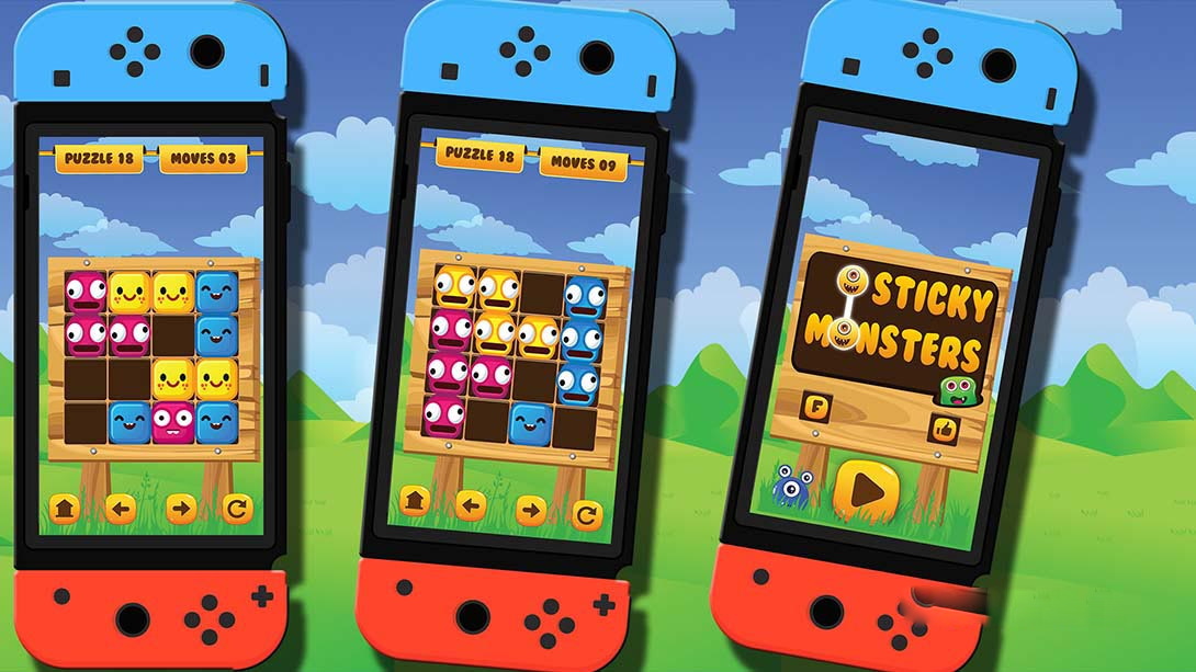 [Switch游戏]粘粘怪物 Sticky Monsters-梦境潮玩