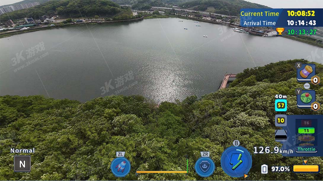 图片[1]-[switch游戏]韩国无人机飞行游览白云湖 .Korean Drone Flying Tour Baegun Lake-梦境潮玩