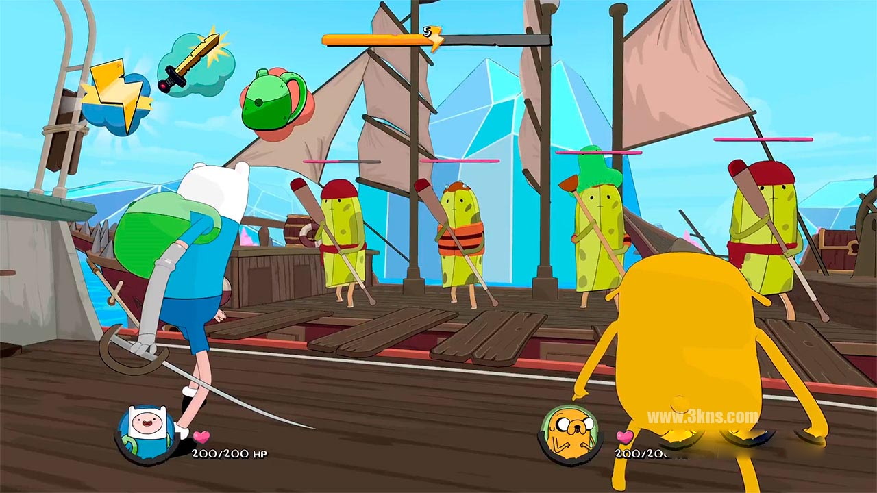 图片[1]-[Switch游戏]探险时光：海盗的手册 Cartoon Network Adventure Time: Pirates of the Enchiridion-梦境潮玩