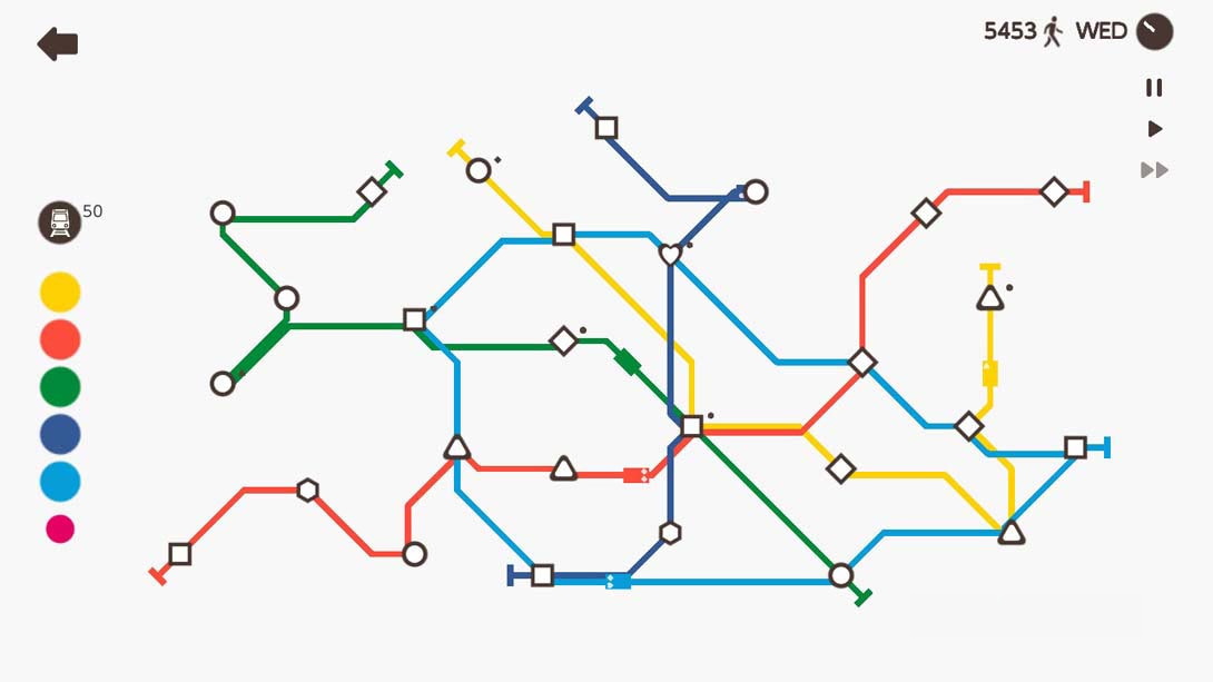 图片[1]-[Switch游戏]迷你地铁:地铁上的逻辑 Mini Subway: Logic on the metro line-梦境潮玩