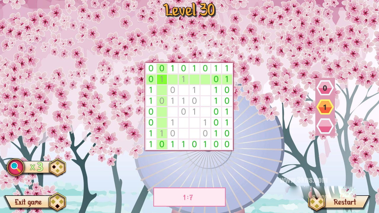 图片[1]-[Switch游戏]逻辑地思考! 数独 – 二进制 – 苏格鲁 Think Logic! Sudoku – Binary – Suguru-梦境潮玩