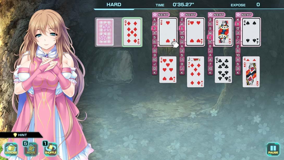 图片[1]-[Switch游戏]漂亮女孩四王扑克 Pretty Girls Four Kings Solitaire-梦境潮玩
