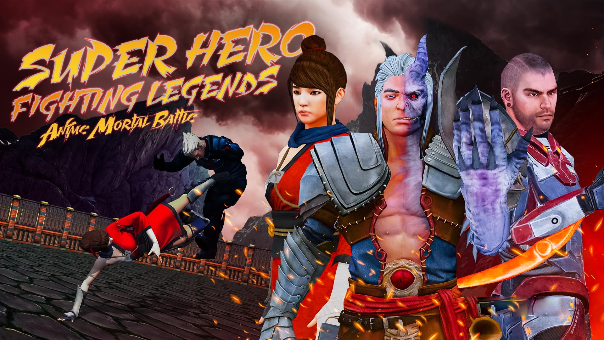 [Switch游戏]超级英雄格斗传奇 Super Hero Fighting Legends-梦境潮玩