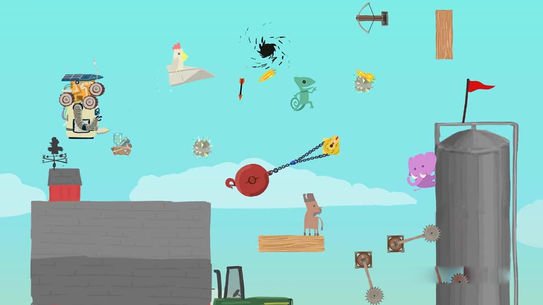 图片[1]-[Switch游戏]超级鸡马 Ultimate Chicken Horse-梦境潮玩