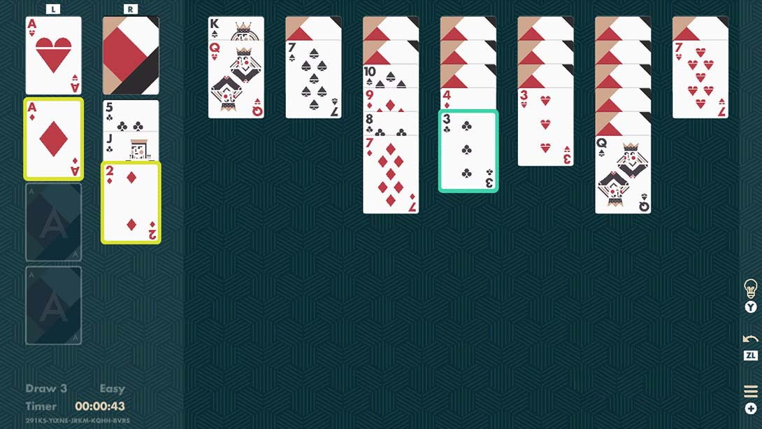 图片[1]-[Switch游戏]克朗代克单人纸牌 Solitaire Klondike Minimal-梦境潮玩