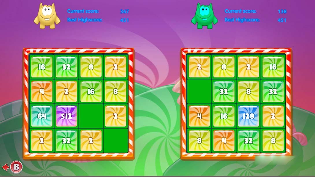 图片[1]-[Switch游戏]糖果2048挑战 Candy 2048 Challenge-梦境潮玩