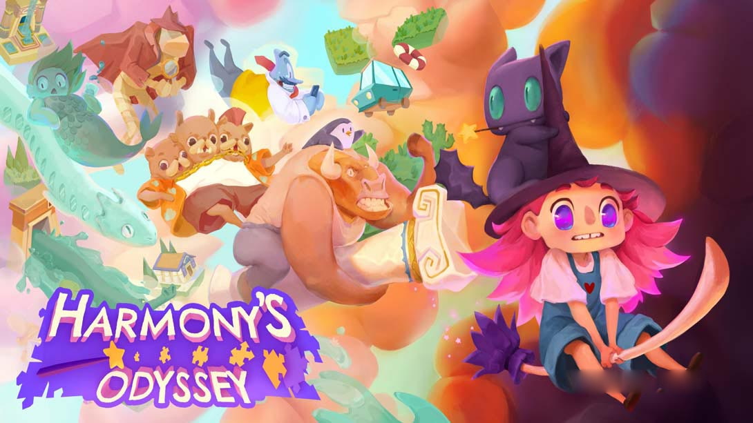 [Switch游戏]小魔女星拼乐 Harmony’s Odyssey-梦境潮玩