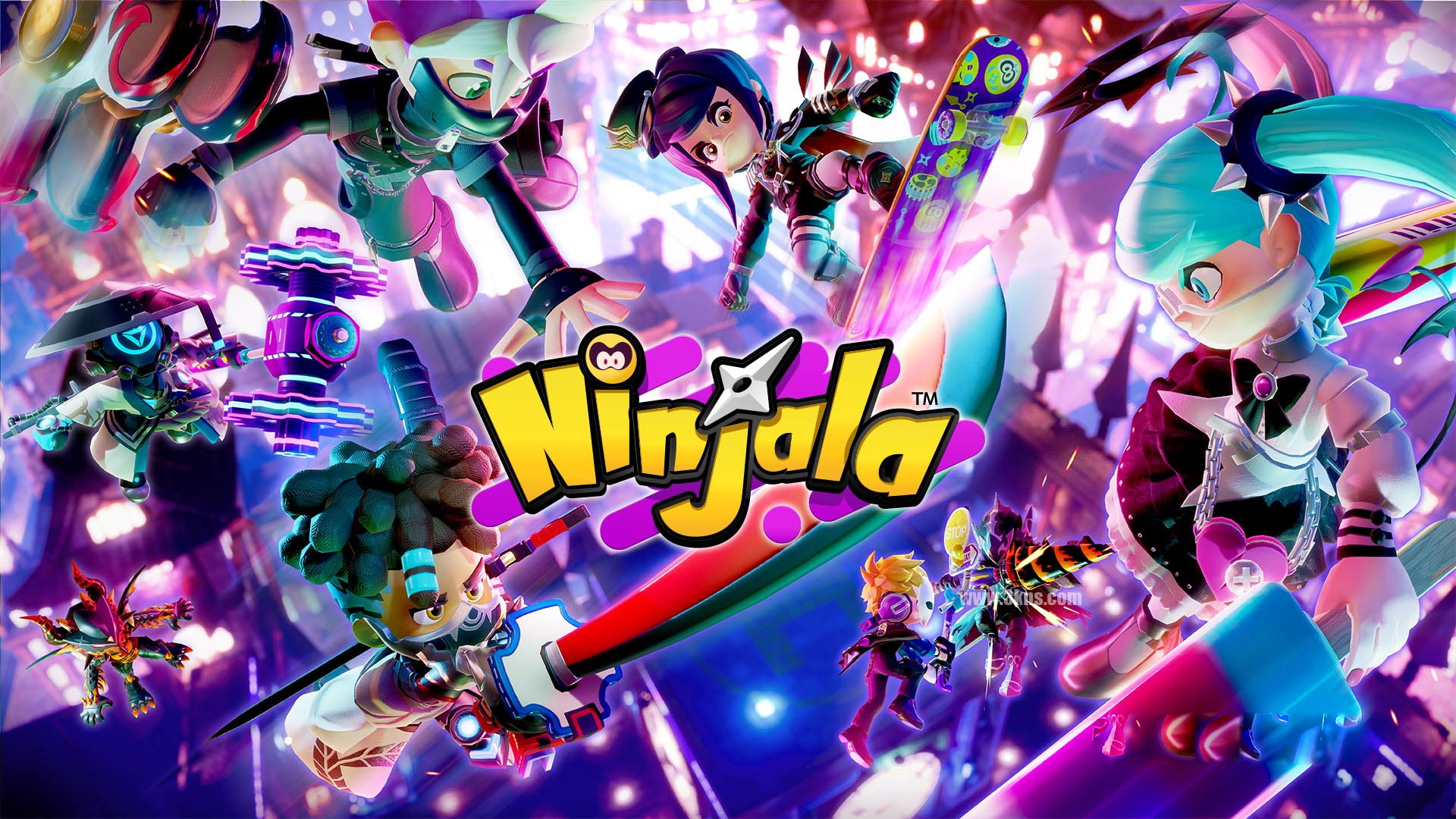 [Switch游戏]泡泡糖忍战 Ninjala-梦境潮玩