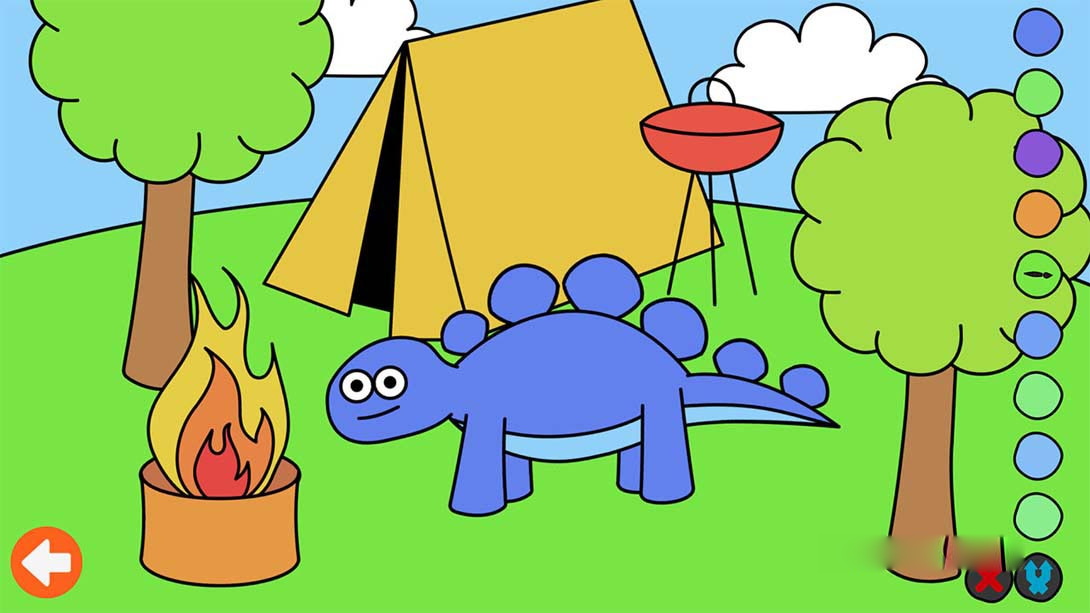 图片[1]-[Switch游戏]Learn & Play: Dino Coloring-梦境潮玩