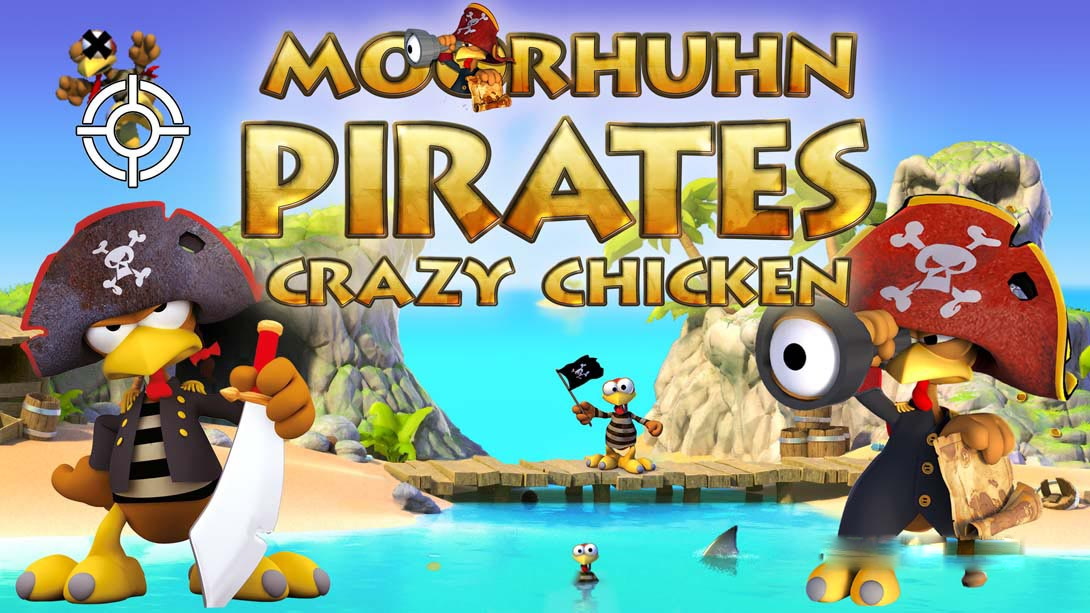 [Switch游戏]摩尔洪海贼团 – 疯鸡海贼团  Moorhuhn Pirates – Crazy Chicken Pirates-梦境潮玩