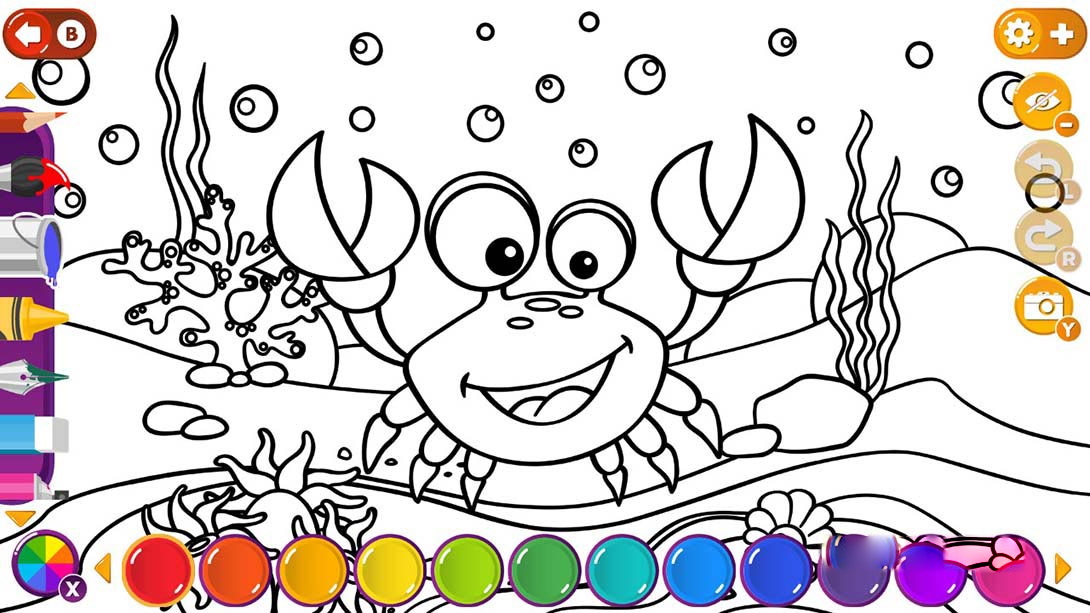 图片[1]-[Switch游戏]儿童艺术涂色书 Kid’s Art Coloring Book-梦境潮玩