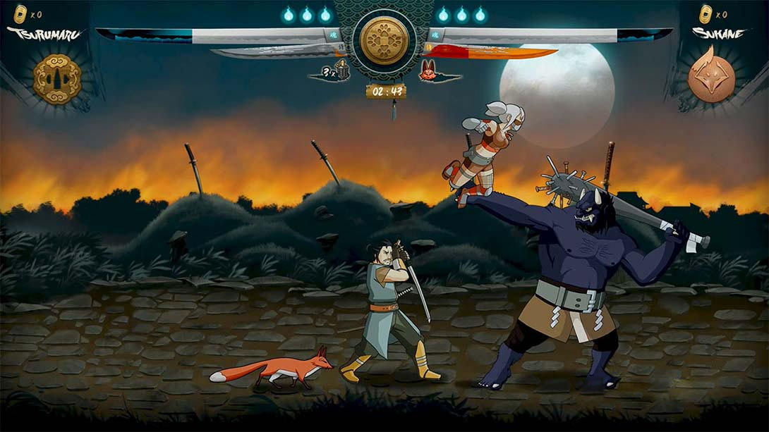 图片[1]-[Switch游戏]武士战役最终版 Samurai Riot Definitive Edition-梦境潮玩
