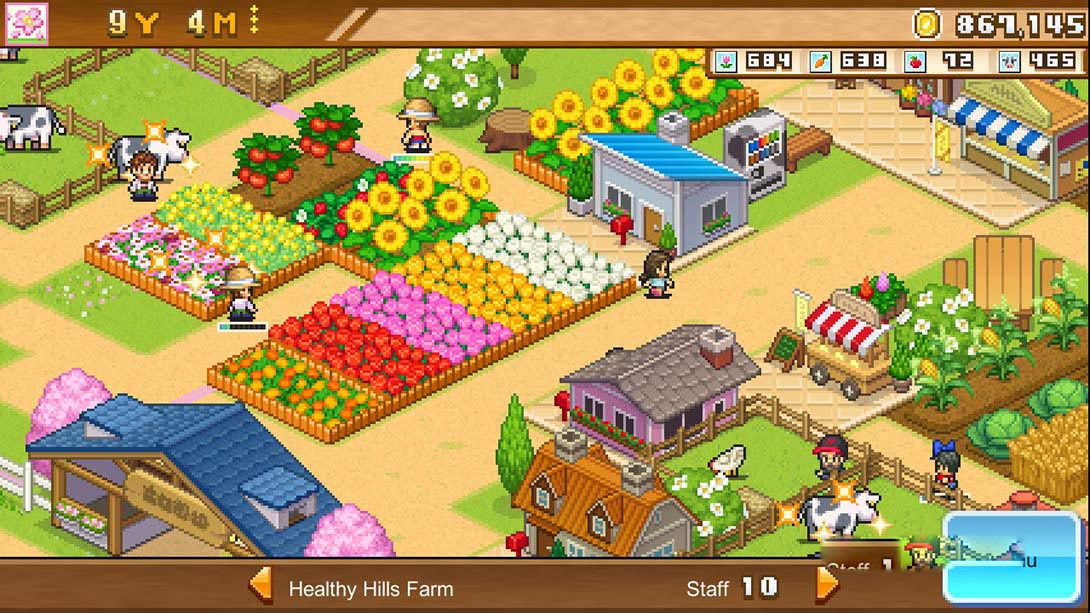 图片[1]-[Switch游戏]像素牧场物语 8-Bit Farm-梦境潮玩