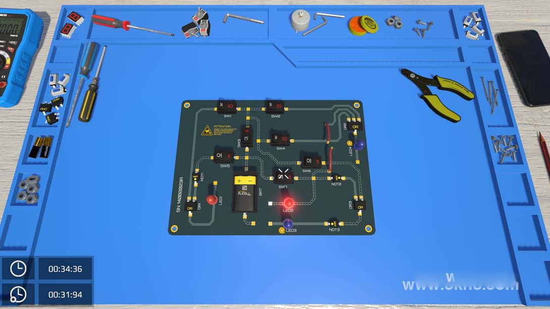 图片[1]-[Switch游戏]电子拼图实验室 .Electronics Puzzle Lab-梦境潮玩