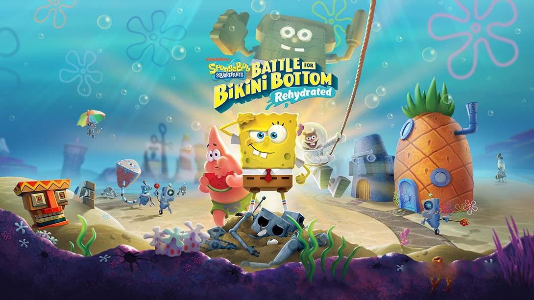 [Switch游戏]海绵宝宝：比基尼岛的冒险 重制版 SpongeBob SquarePants: Battle…-梦境潮玩