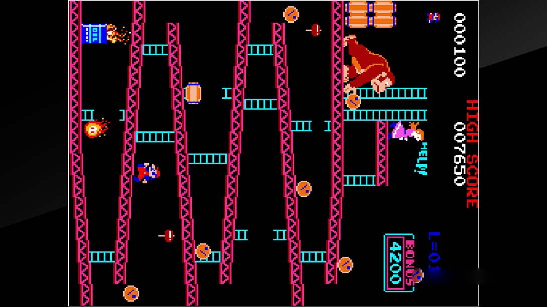 图片[1]-[Switch游戏]街机档案：大金刚 Arcade Archives DONKEY KONG-梦境潮玩