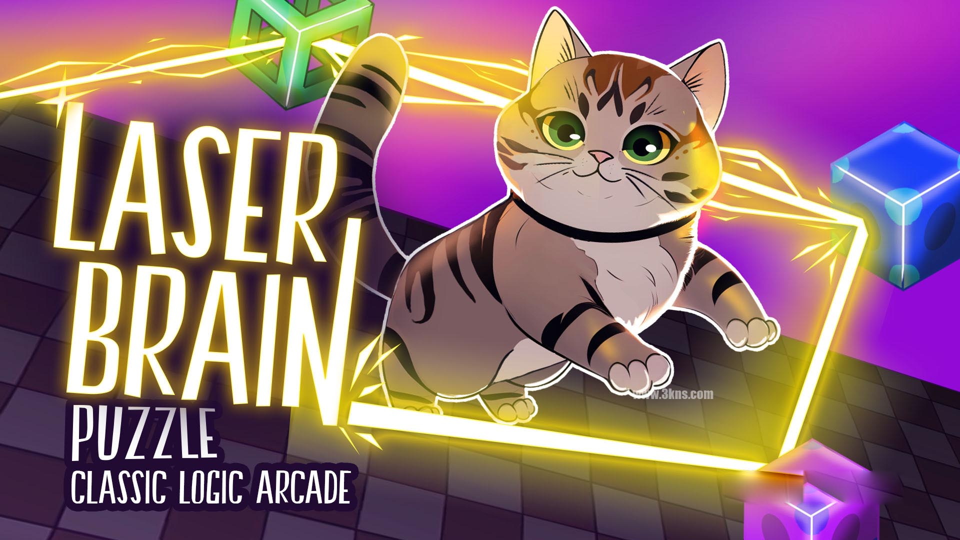 [Switch游戏]激光大脑拼图:经典逻辑街机 Laser Brain Puzzle: Classic Logic Arcade-梦境潮玩