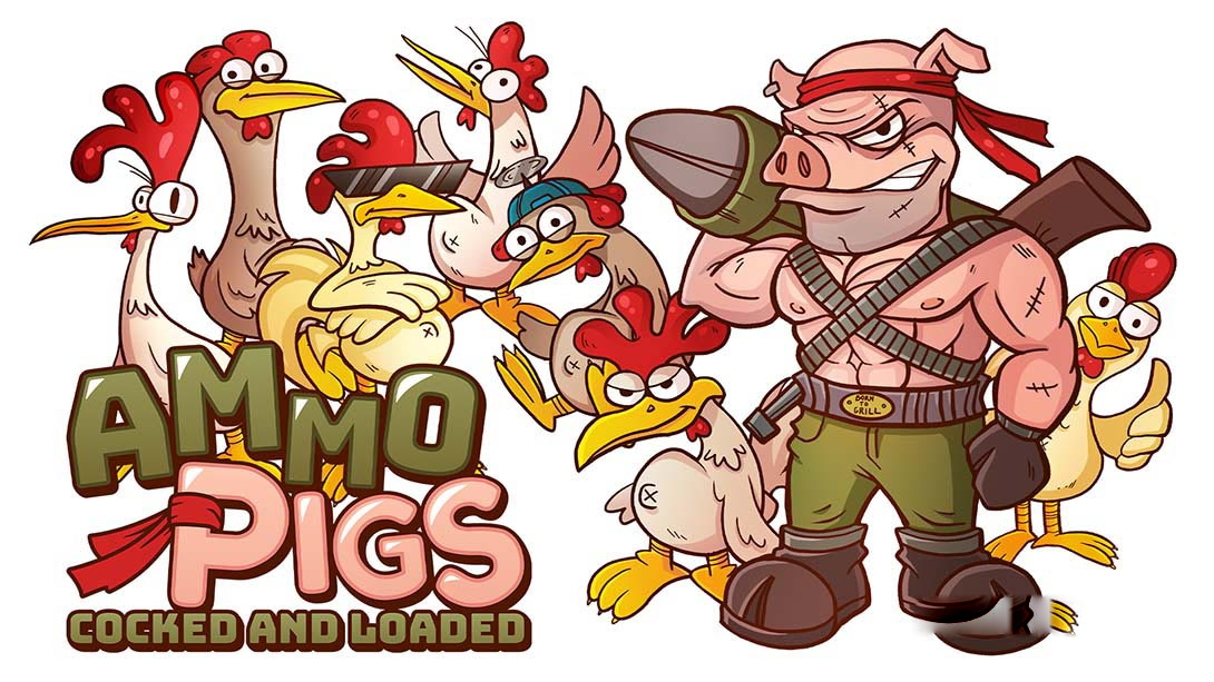 [Switch游戏]弹药猪：竖起并装载 Ammo Pigs: Cocked and Loaded-梦境潮玩