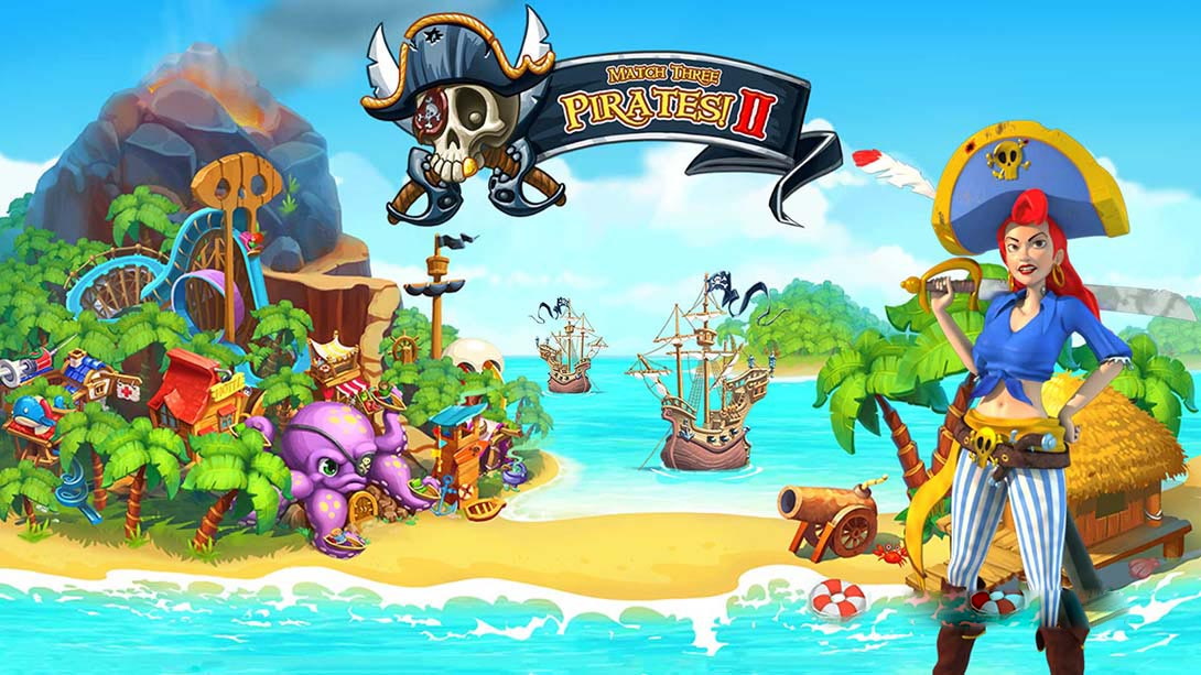 [Switch游戏]三消海盗 2 Match Three Pirates II-梦境潮玩
