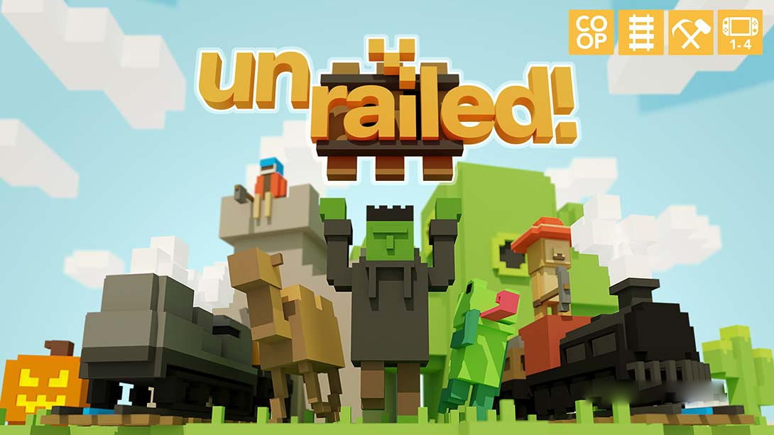 [Switch游戏]一起开火车 Unrailed-梦境潮玩