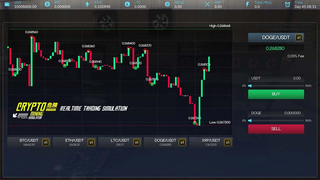 图片[1]-[Switch游戏]Crypto Mining Simulator – Trading Strategy Tycoon Craft & Iddle-梦境潮玩