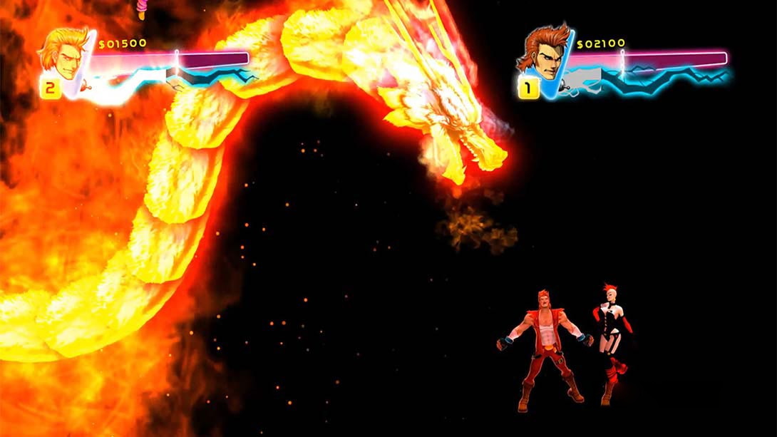 图片[1]-[Switch游戏]双截龙彩虹 Double Dragon Neon-梦境潮玩