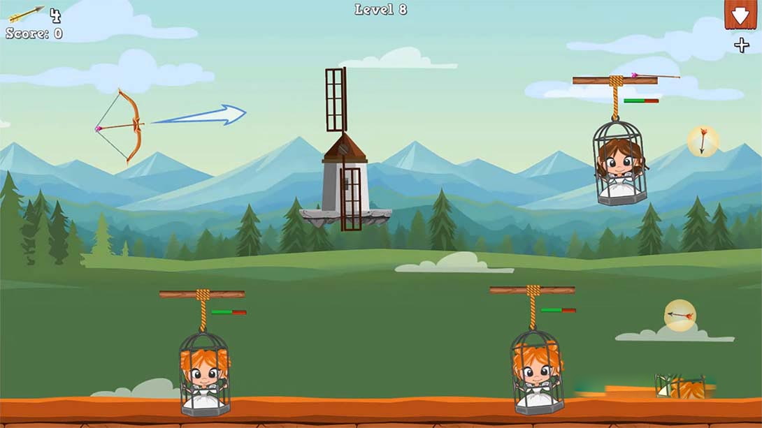 图片[1]-[Switch游戏]勇敢的弓箭手:公主救援模拟器! Brave Bow Archer: Princess Rescue Simulator!-梦境潮玩