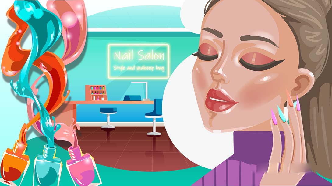 [Switch游戏]Nail Salon Style and makeup bag-梦境潮玩
