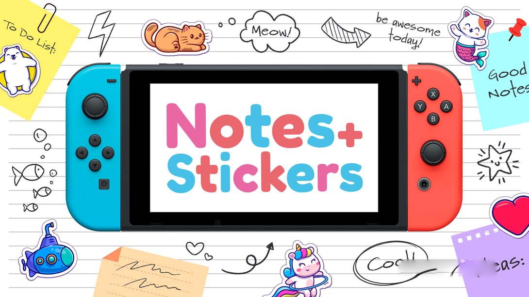 [Switch游戏]笔记+贴纸 Notes + Stickers-梦境潮玩