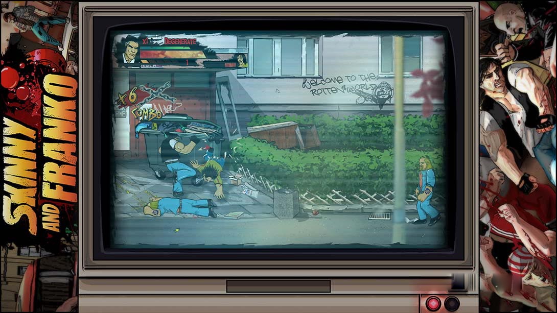 图片[1]-[Switch游戏]Skinny and Franko: Fists of Violence-梦境潮玩