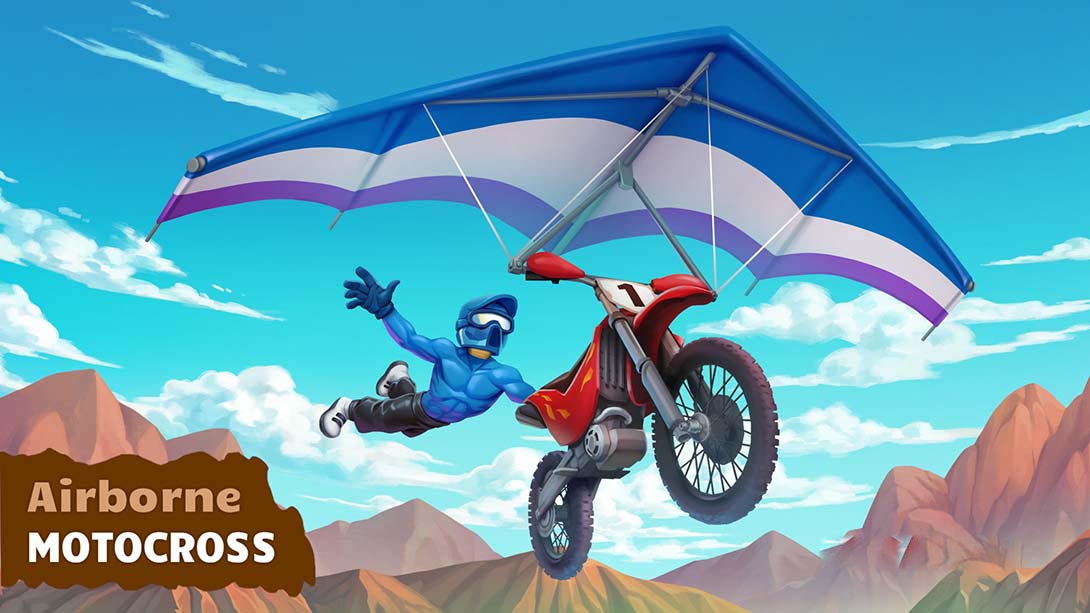 [Switch游戏]空降越野摩托车 Airborne Motocross-梦境潮玩