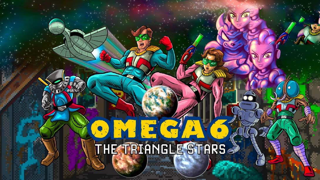 [switch游戏]OMEGA 6: 三角星 .OMEGA 6 THE TRIANGLE STARS-梦境潮玩