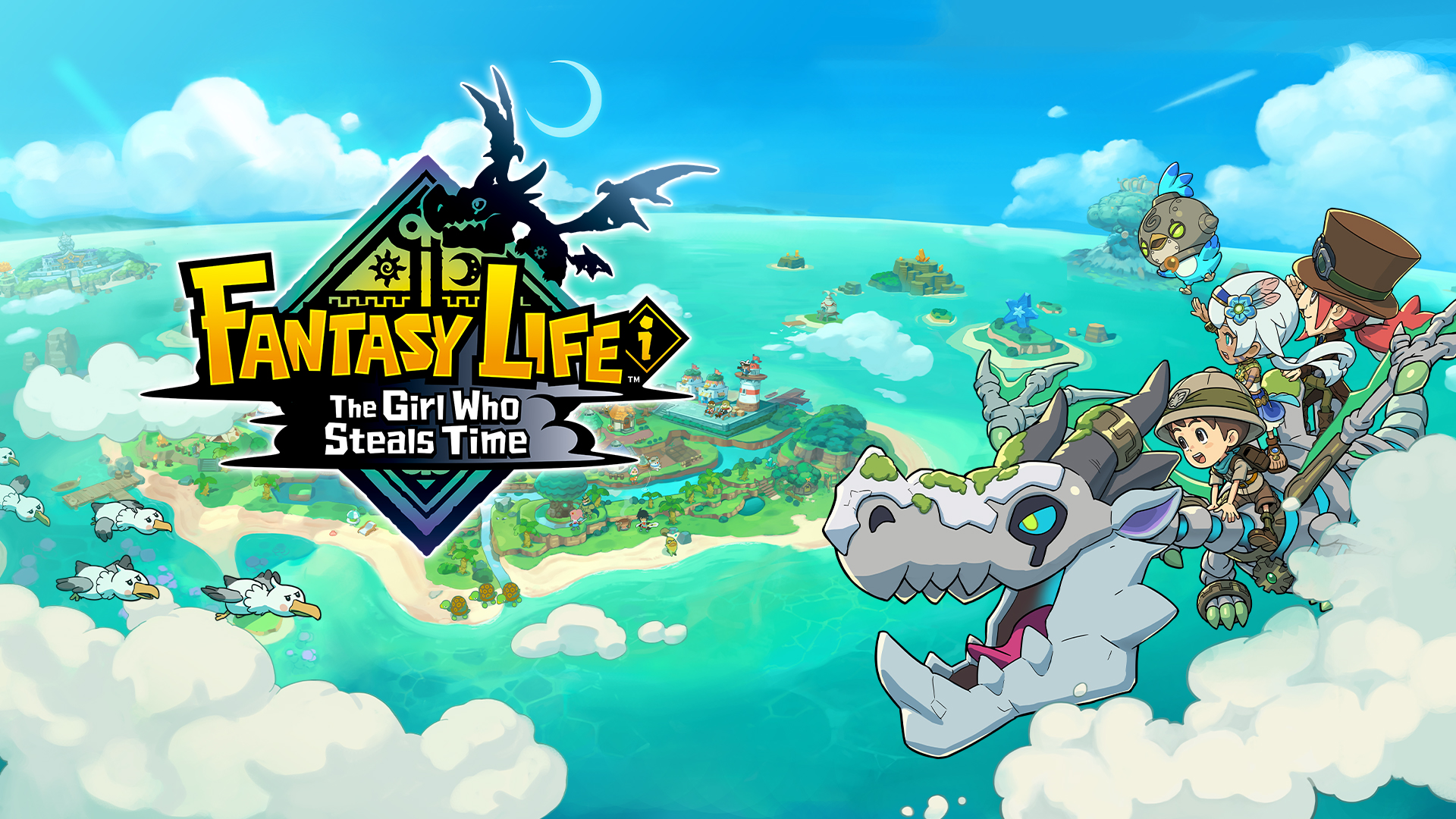 [switch游戏]幻想生活ｉ 转圈圈的龙和偷取时间的少女 .FANTASY LIFE i: The Girl Who Steals Time-梦境潮玩