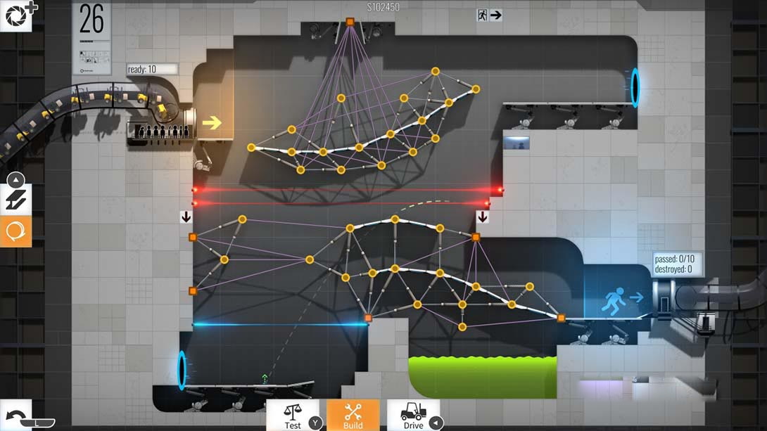 图片[1]-[Switch游戏]桥梁建造师 传送门 .Bridge Constructor Portal-梦境潮玩