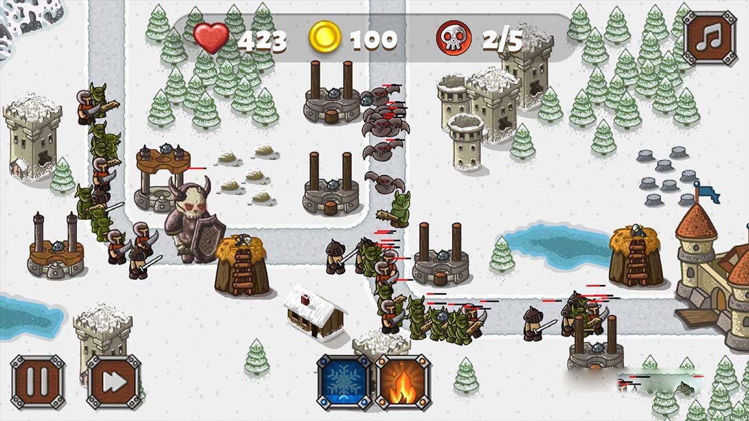图片[1]-[Switch游戏]幻想塔防 Fantasy Tower Defense-梦境潮玩