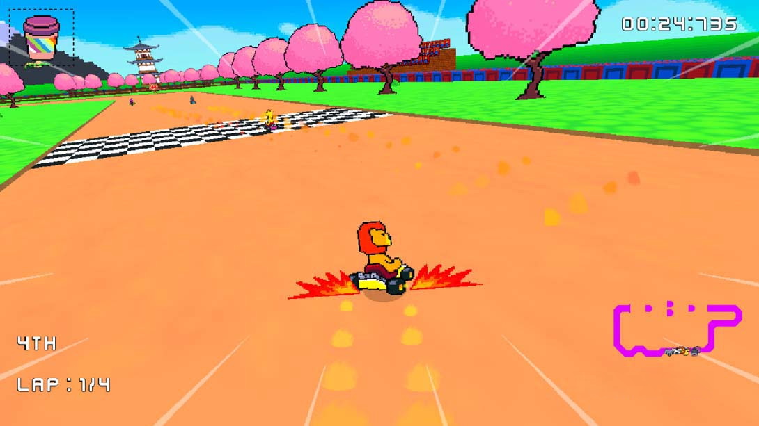 图片[1]-[Switch游戏]复古卡丁车冲刺 Retro Kart Rush-梦境潮玩