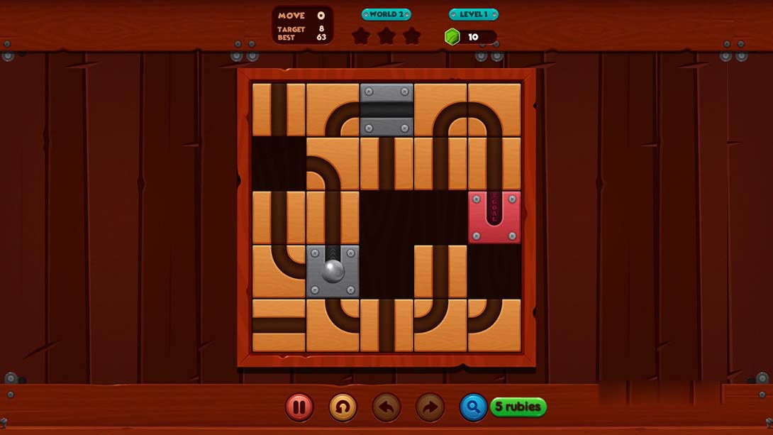 图片[1]-[Switch游戏]滚球拼图 Let it Roll Slide Puzzle-梦境潮玩