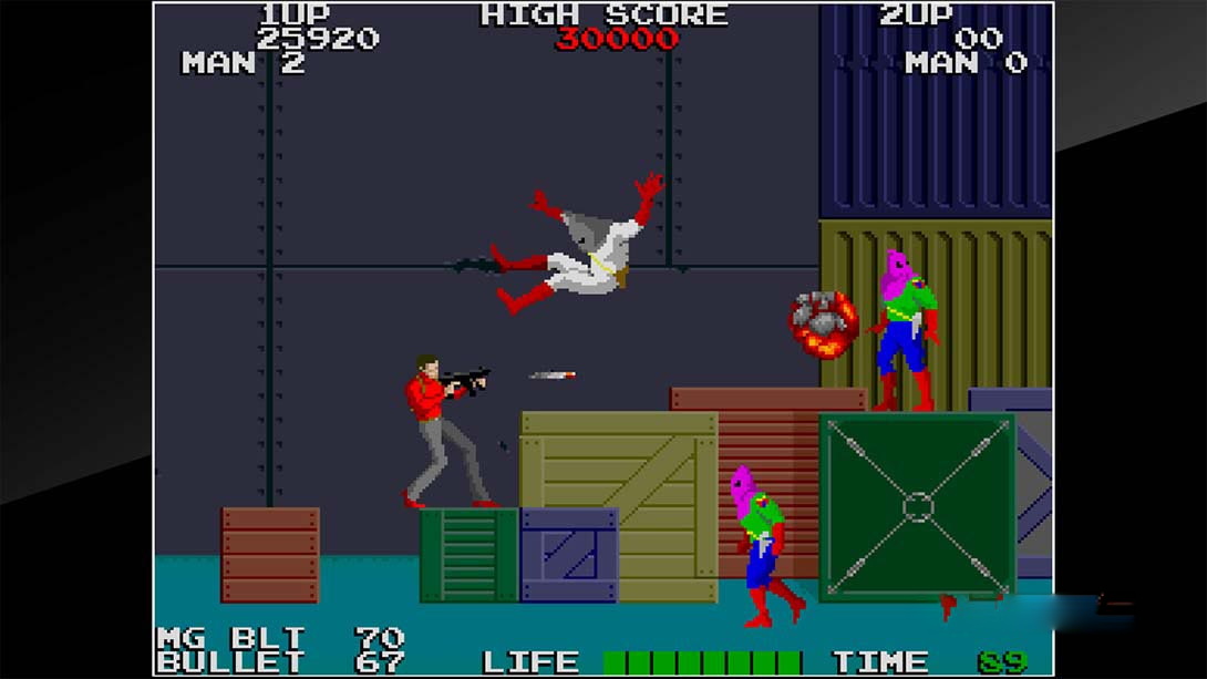 图片[1]-[Switch游戏]Arcade Archives ROLLING THUNDER-梦境潮玩