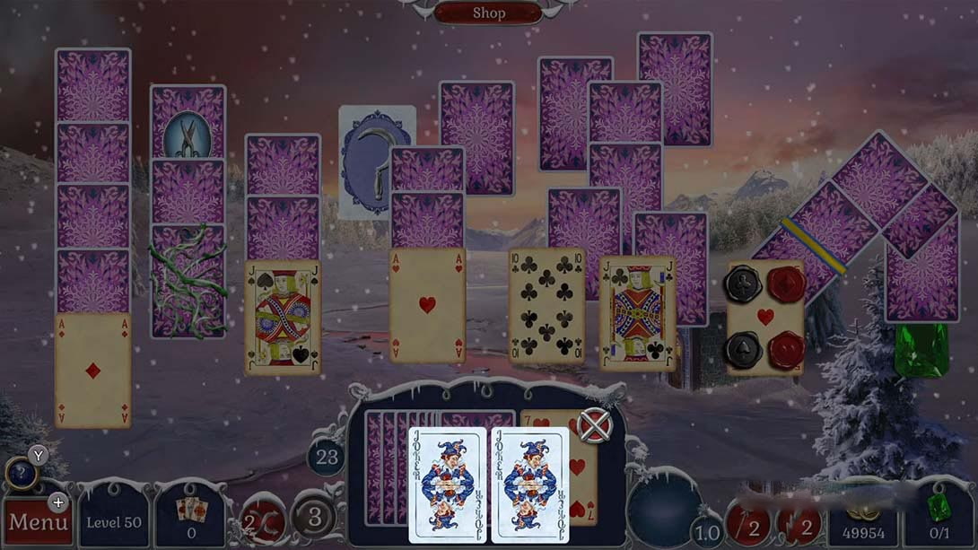 图片[1]-[Switch游戏]宝石配对：冬季雪景 Winterscapes Jewel Match Solitaire Winterscapes-梦境潮玩