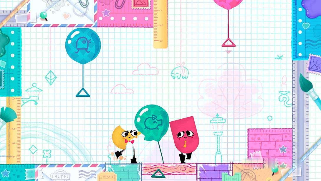 图片[1]-[Switch游戏]你裁我剪！斯尼帕 Snipperclips-梦境潮玩