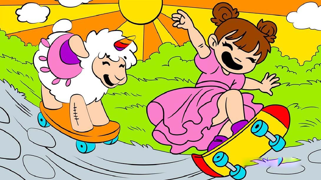 图片[1]-[Switch游戏]纸上画车 完全版 Comic Coloring Book – Complete Edition-梦境潮玩