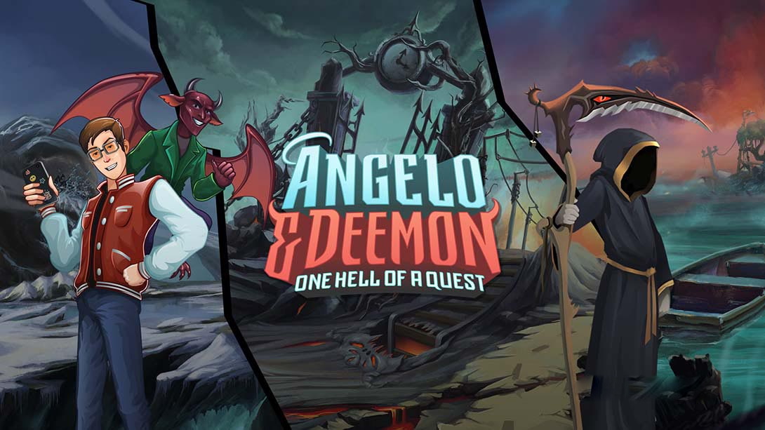 [Switch游戏]安吉洛和恶魔：一个地狱般的任务 Angelo and Deemon One Hell of a Quest-梦境潮玩
