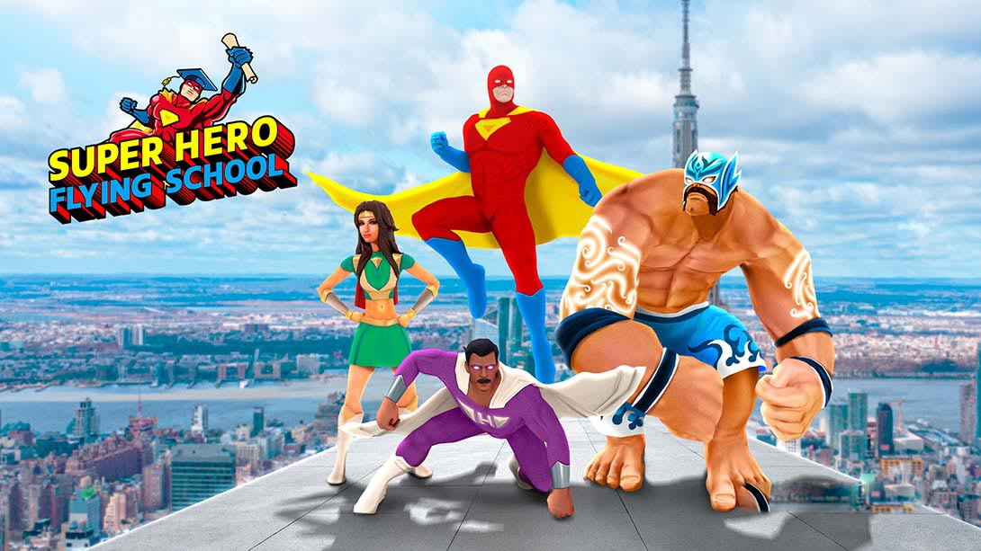 [Switch游戏]超级英雄飞行学校 Super Hero Flying School-梦境潮玩